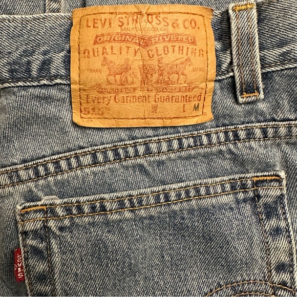 Y2K Levi’s 515 bootcut women’s lower rise medium wash denim size 10 - Picture 8 of 10